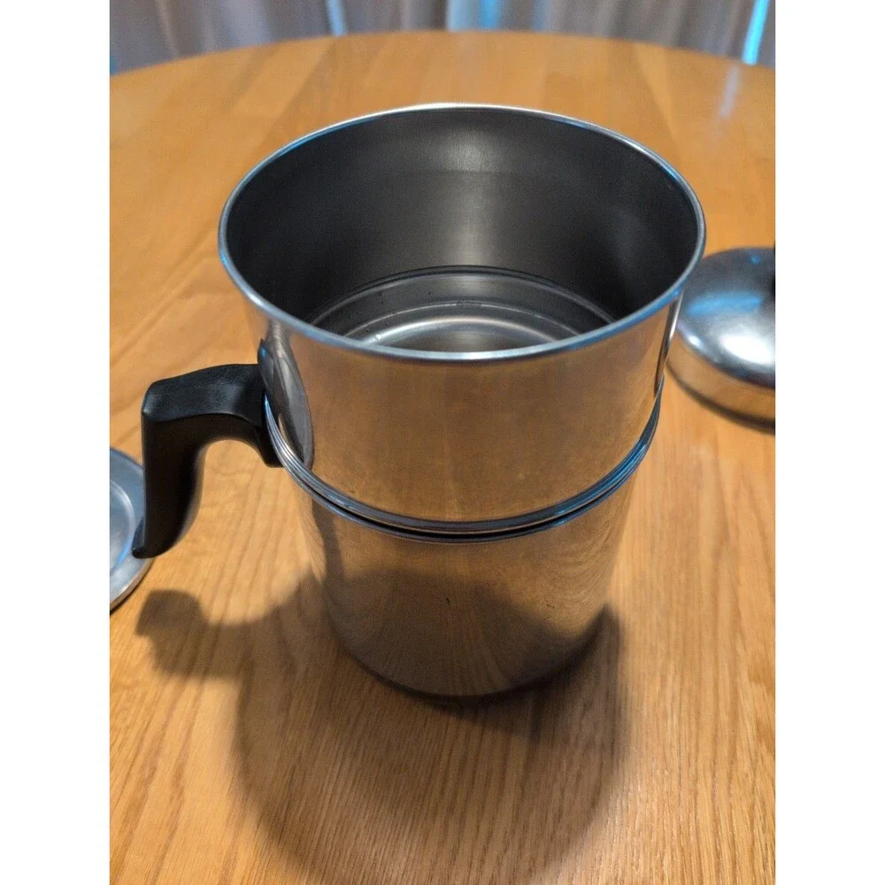 Vintage Revere Ware 4-Cup Drip-O-Lator Copper Bottom Coffee Maker (1946–1968)